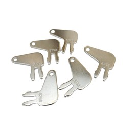 Zuide 6PCS 8398 Heavy Equipment Master Disconnect Key 7N-0718 7N0718 8H-5306 8H5306 for Caterpillar Wheel Skidder 530B 535B 535C 535D 545 545C 545D 555D 525D 528B 508 515 518C 525 525B 525C