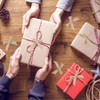 100pcs Christmas Mini Burlap Bows, Linen Handmade Mini Bow for