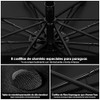NOVANGUA Paraguas Plegable Manual con 8 Varillas de Acero, Unisex