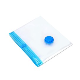 Vinsani Large Vacuum Travel Reusable Vacuum Storage Bags Great Space Saver Vacuum Bag For Bedding Sweaters Seasonal Clothers Prevents Mould Moisture Musty Odors – 80 x 100cm