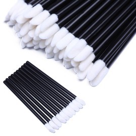 100pcs Disposable Lip Gloss Applicators Lipstick Wands Tool Kits (100pcs)