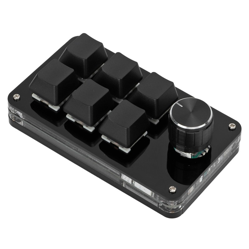One Handed Mechanical Keyboard Multifunction 6 Key Mini Gaming Keypad