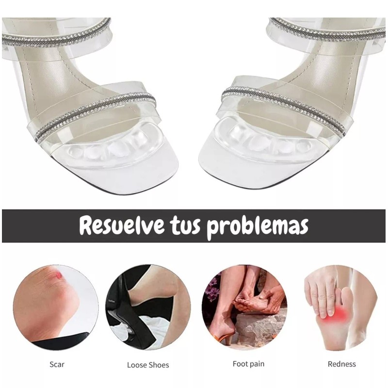 Universo en Linea Almohadilla Metatarsiana Pies Antideslizantes Zapatos Dedo F