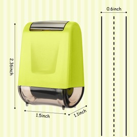 Dashed Handwriting Lines Practice Roller Stamp Self Inking Line Rolling Teacher Stamps Sentence Strips Handwriting Practice for Kids Teachers Adults Classroom Home Office(Green)