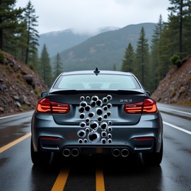 3D Bullet Hole Car Stickers, Simulation Stereoscopic Fake Gun Bullet Holes Stickers Automotive Tattoo Decorations Accessories Bullet Waterproof Car Decals, Bumper Stickers, Decals and Magnets