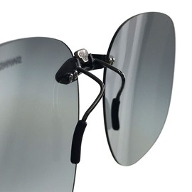 Swans SCP-12 LSMK2 Clip-On Sunglasses, Fixed Type, Polarized Light Smoke 2