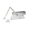 Global Door Controls Commercial Full Cover Door Closer in Aluminum