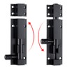 Rusoz Gate Bolt 4 Inch Heavy Duty Door Lock,Durable Slide