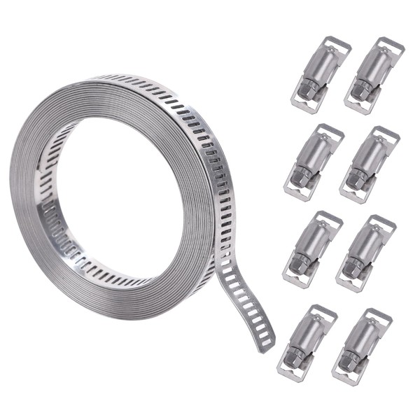 Pure Seek Hose Clamp, 13.8 ft (3.5 m), For Plumbing,