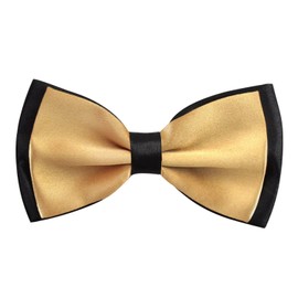 Bowtie for Men Fancy Adjustable Pre Tied Wedding Party Bow Ties, Champagne