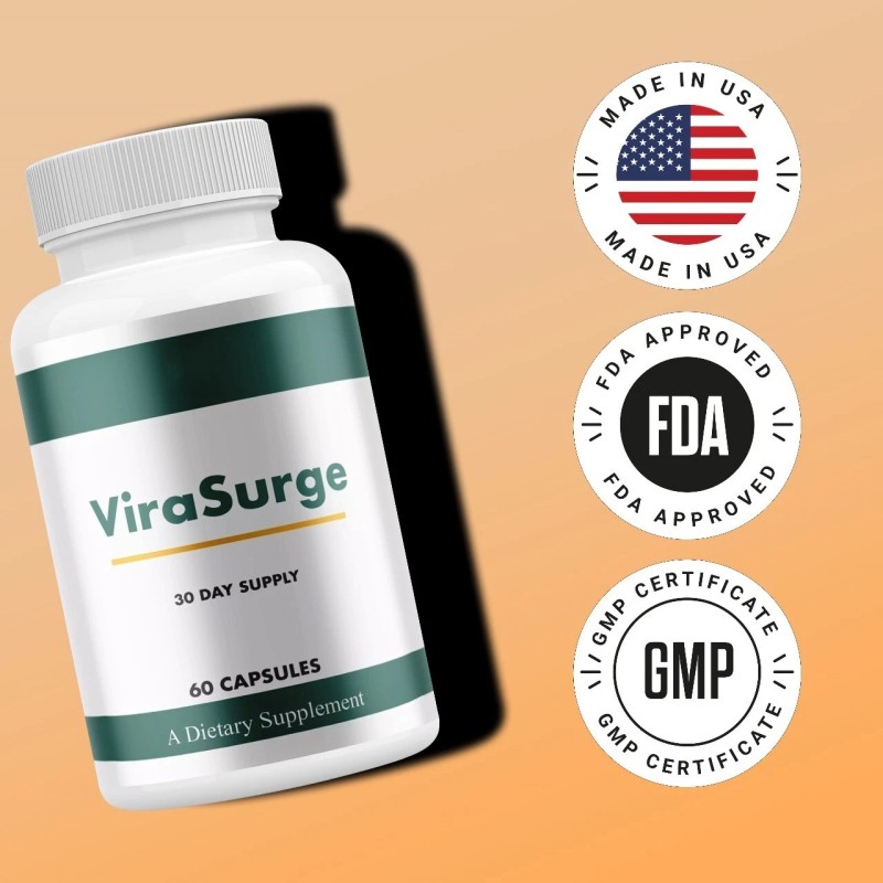 (2 Pack) ViraSurge Advanced Performance, ViraSurge Max Strength (120 Capsules)
