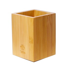 Takemi TM-PH1 Bamboo Pen Holder, Pen Stand, Caratory, Brush Stand, Chopstick Stand, Tabletop Storage, SDGs Removal