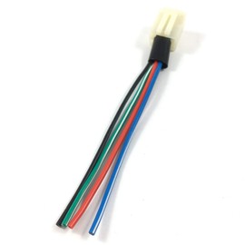 GY6-Ersatzteile.de Connection Cable for Voltage Regulator/Rectifier/Light Machine Regulator 4-Pin 12 Volt for 4-Stroke China Scooter for AGM REX Baotian Benzhou Yiying Jinlun Jack Fox Znen JMSTAR