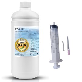 SAIBOYA 500ML Eco Solvent Ink Cleaning Solution Compatible for TX800 XP600 DX2 DX4 DX5 DX6 DX7 Solvent Print Head and Water-Based Cleaning Printer