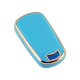 GZXNKEY TPU Car Key Cover Case For Opel Vauxhall Corsa Astra Vectra Zafira Signum Meriva Key protective cover Key Fob Case with Bling Keychain (Black)