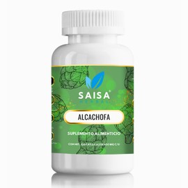 Alcachofa 100% Pura Con 120 Cápsulas Saisa Herbal