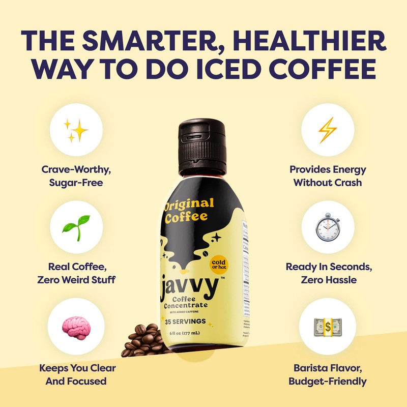 Coffee Concentrate - Cold Brew Coffee, Perfect for Hot or