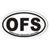 OFS Operation Freedom's Sentinel Oval Bumper Sticker
