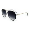 O2 Eyewear FV7108-1 Premium Oversized Flat Aviator Tinted Retro Sunglass