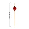 200 Pcs Colorful Cocktail Picks, 4.7 Inch Colorful Fruit Sticks,