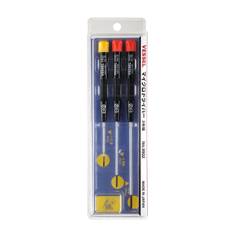 Vessel 125610 9902 Precision Screwdriver Set