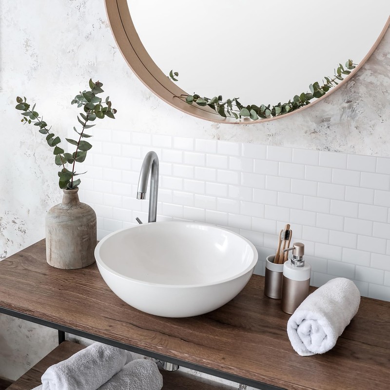 SMART TILES Peel and Stick Backsplash - 10 Sheets of
