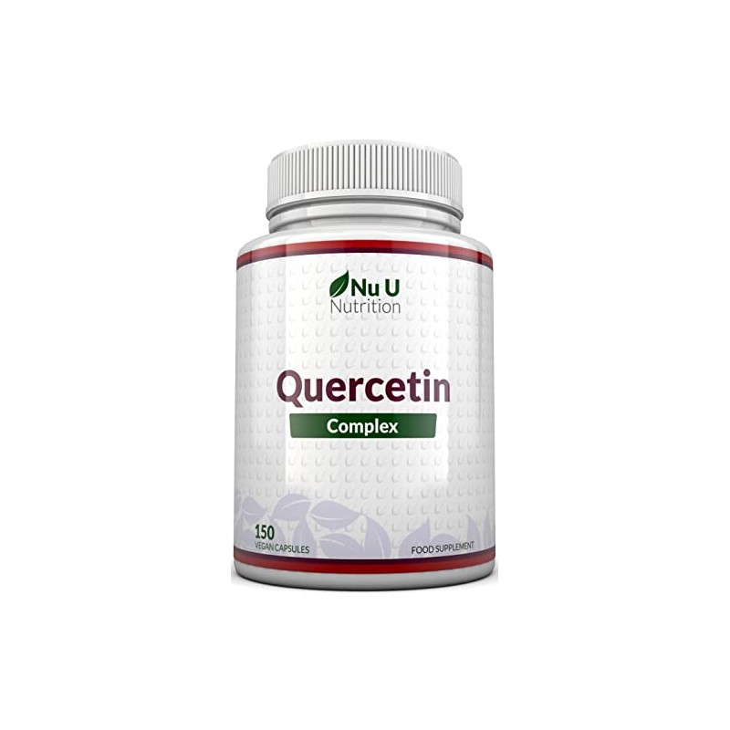 Quercetin 500mg with Bromelain & Vitamin C - 150 Vegan