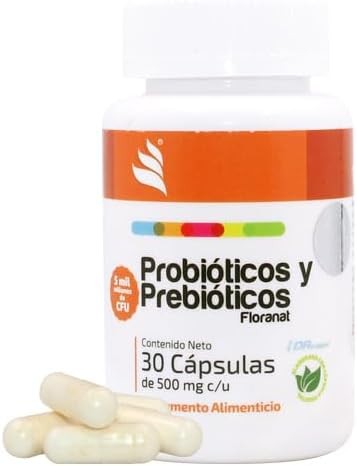 PROBIOTICOS PREBIOTICOS FLORANAT c30 capsulas TECNONATURA