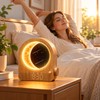 Sunrise Alarm Clock for Bedroom – Dimmable Moon Night Light