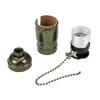 Faotup Pull Chain Lamp Socket, E26 Vintage Lamp Socket with