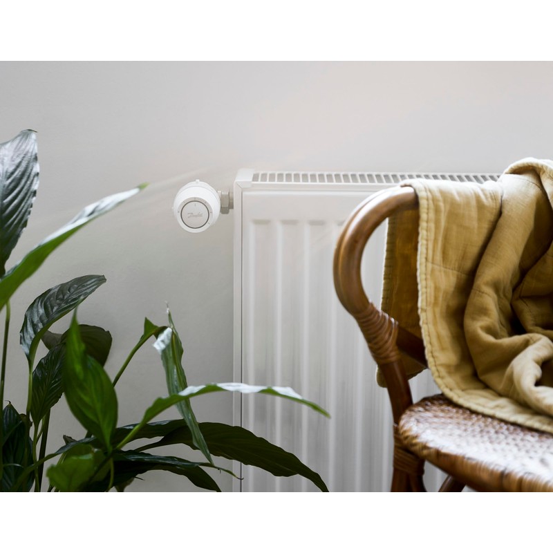 Danfoss Redia Ra Click, Thermostatic Radiator Valve With Liquid-Filled Thermostatic