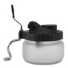 Airbrush Cleaning Pot Holder Paint Jar Bottle Clean Needle Nozzle