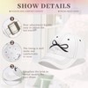 Coubeau Women's Baseball Cap with Bow Adjustable Sports Cap Casual