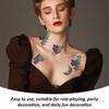 18 Fish Scale Tattoo Stickers, Creative and Stylish, Waterproof and