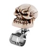 Arenbel Car Turning Assist Grip Handle Skull Steering Wheel Spinner