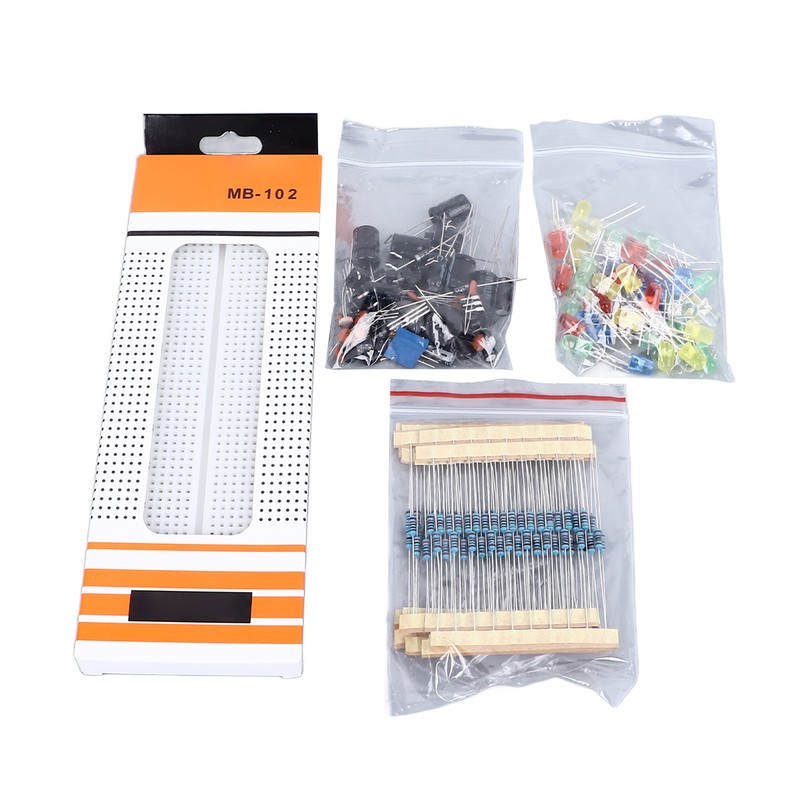830 Tie Points Breadboard with Power Supply Module DIY Circuit