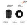 Jetech Impact Driver Socket 1/2" Drive 1/2" Drive Professional Cr-Mo