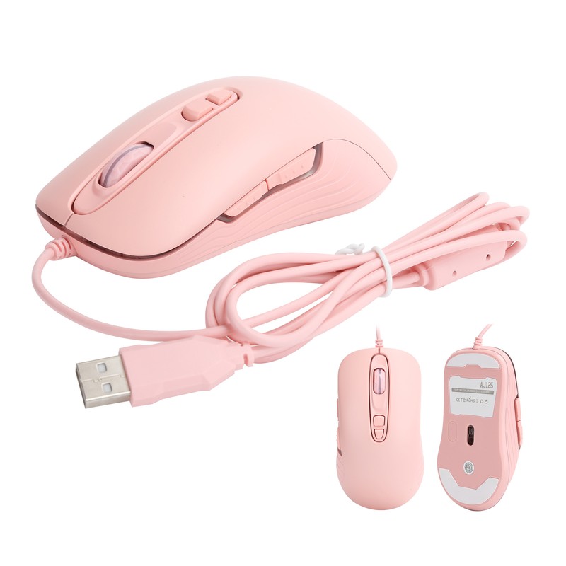 Ajazz Wired Mouse 6‑Speed DPI Drive Adjustable 7 Button Plug
