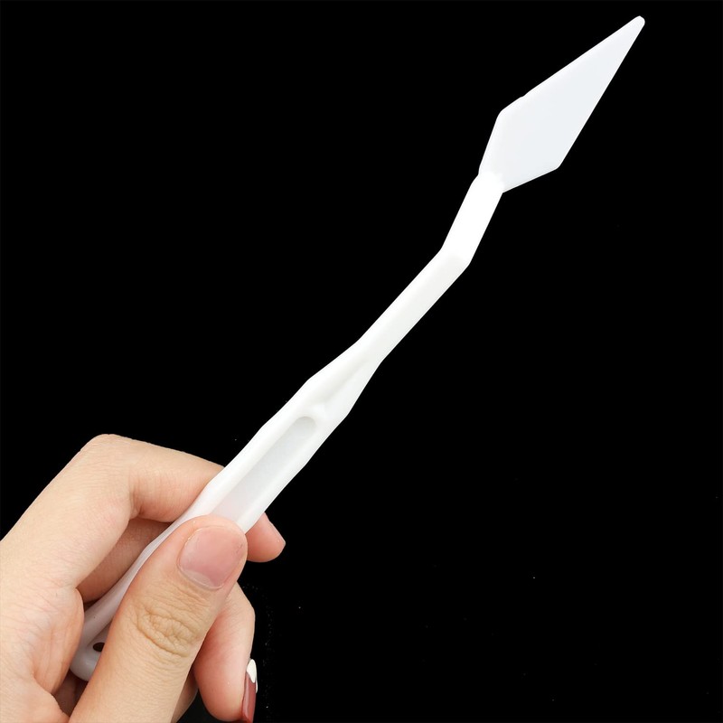 SJZBIN Six Different Styles Plastic Painting Palette Knives Plastic Spatula