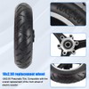 10x2.50 Tire & Hub 10" Scooter Tire Front Wheel Pneumatic