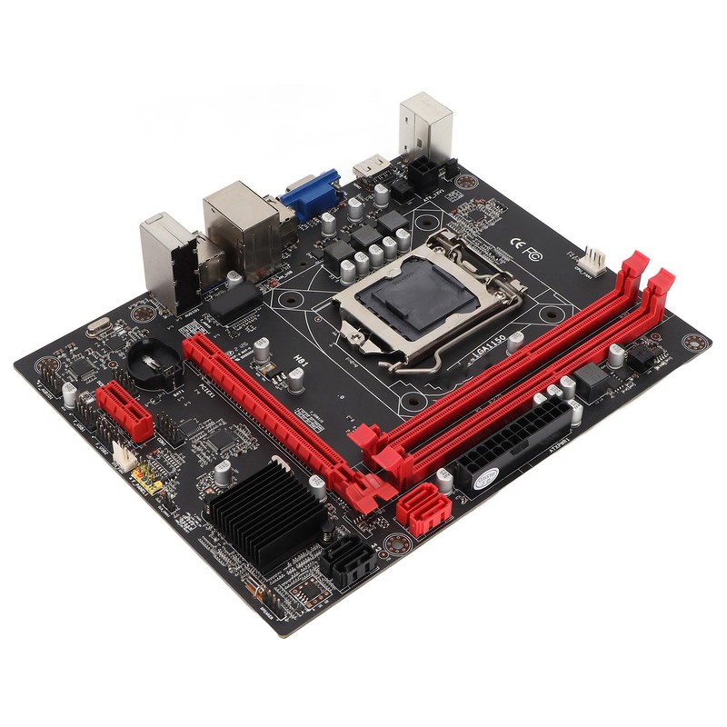 DDR3 Motherboard 1156 Pins Support DDR3 Dual Channel 100M Network