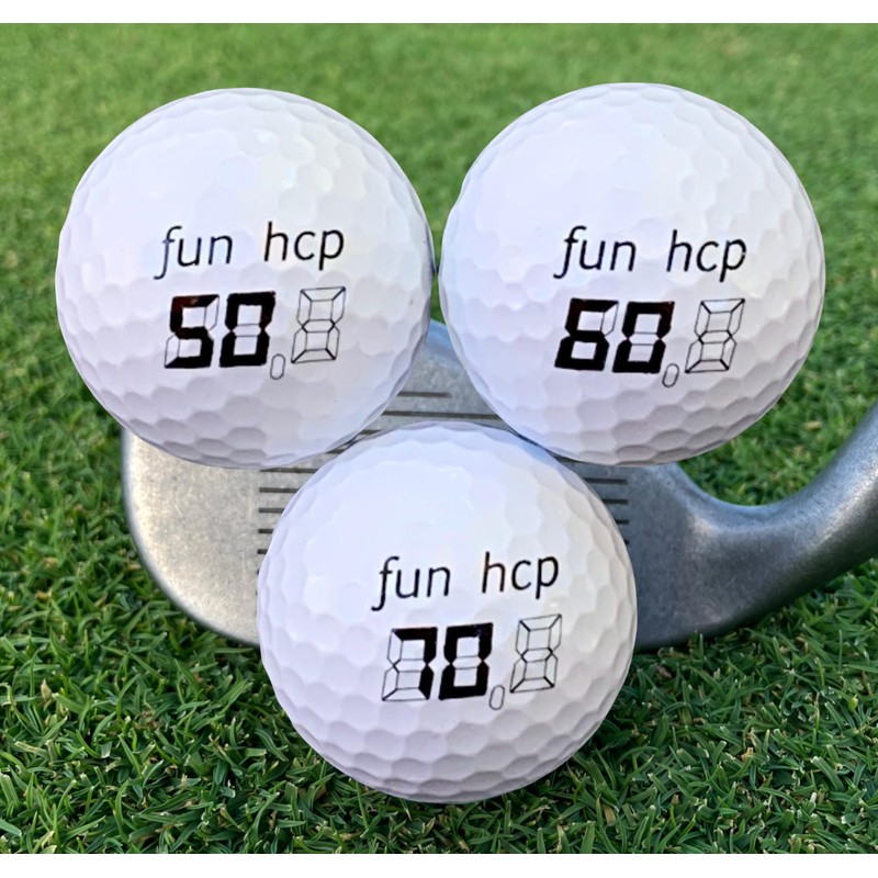 Emainer Golfball, 3 Geburtstags- Golfbälle, Dieser Ball kennt auch Dein
