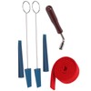 Piano Tuning Tool Temperament Strip Pin Wrench Mutes Musical Instrument