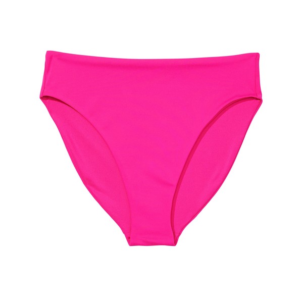 Victoria's Secret Mix-and-Match High Waisted Bikini Bottom, Swimsuit for Women, Pink Full Coverage Bathing Suit Bottoms for Women, (S)