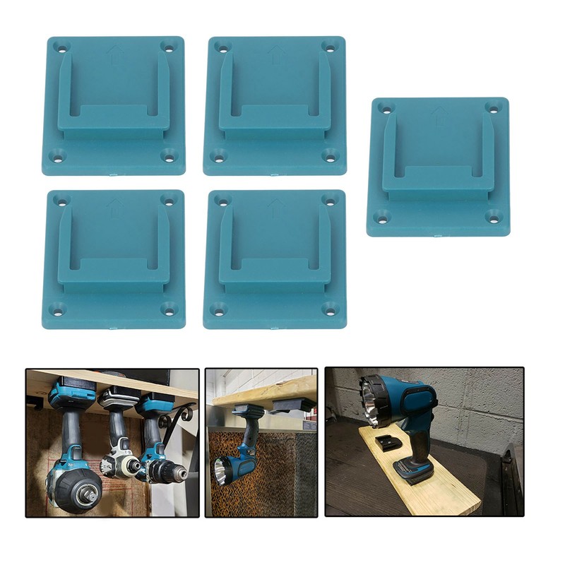 5 Set Tool Holder Dock Mount ABS Strong Stable 18V