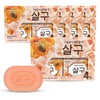 Dongsan C&G Apricot Soap for Face & Hand Washing, 90g, 4-Pack 5 Pieces