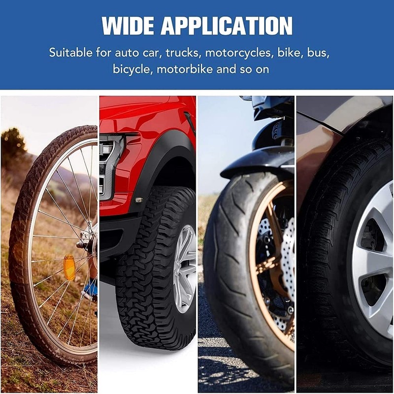 FHTDW 34Pcs Tire Patch Kit Tire Repair Tools, Tire Patch