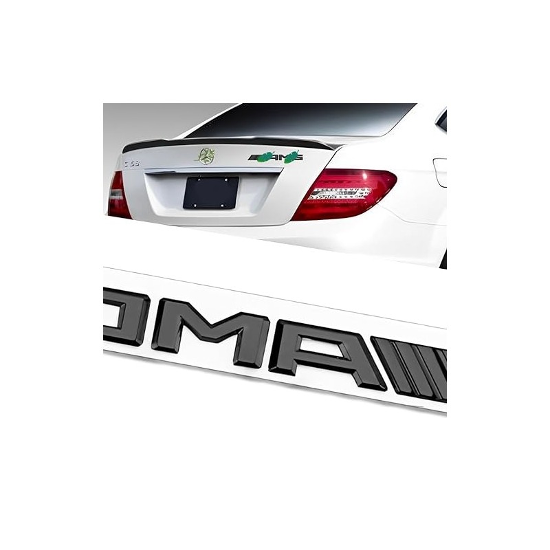 Car Emblem for Trunk lid Rear ABS Material Compatible with