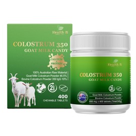 HealthN Colostrum Colostrum 350lgG + goat milk, 400 tablets, 1 set / 헬스엔 콜로스트럼 초유 350lgG + 산양유, 400정, 1세트
