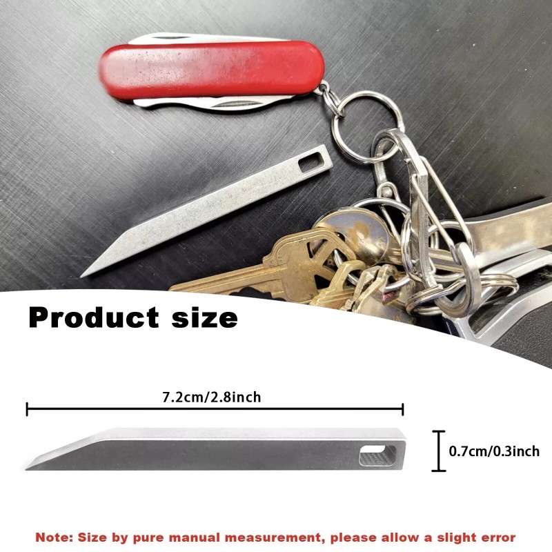 EDC The Mighty Bar EDC Keychain Prybar Small Key Chain